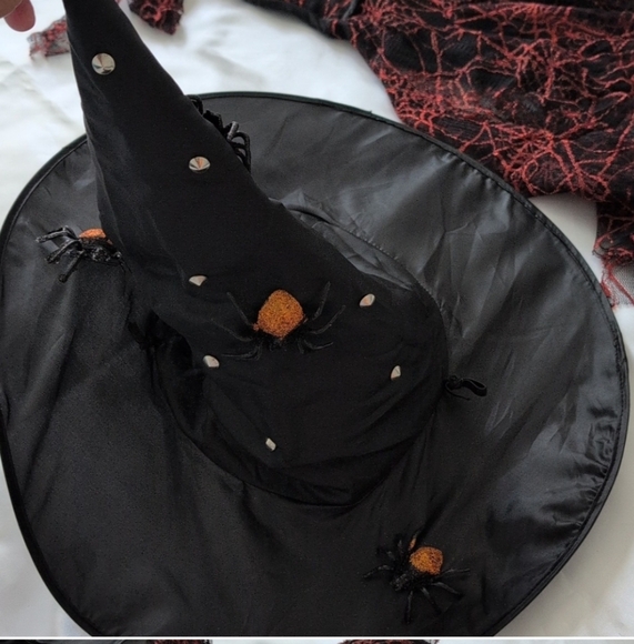 Sexy Witch Costume Halloween Rock And Roll Witch! Lacey Sexy Corset Dress adult - Picture 7 of 15